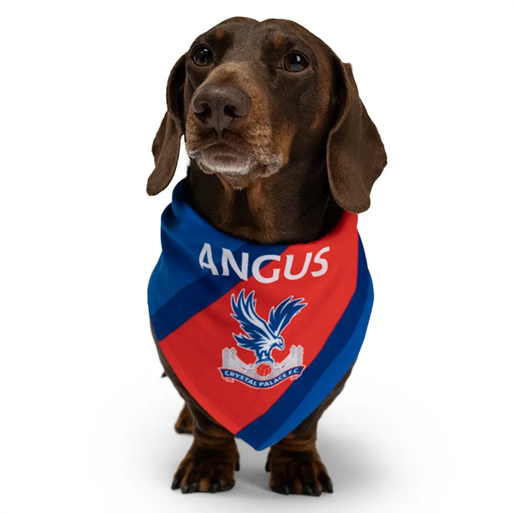 Personalised Crystal Palace Dog Bandana