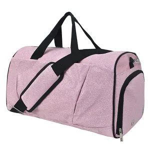 Pink Glitter NGIL Gymnastics Dance and Cheer Duffle Bags