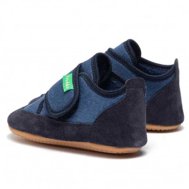 Prewalker Canvas Bootie - Solid Navy