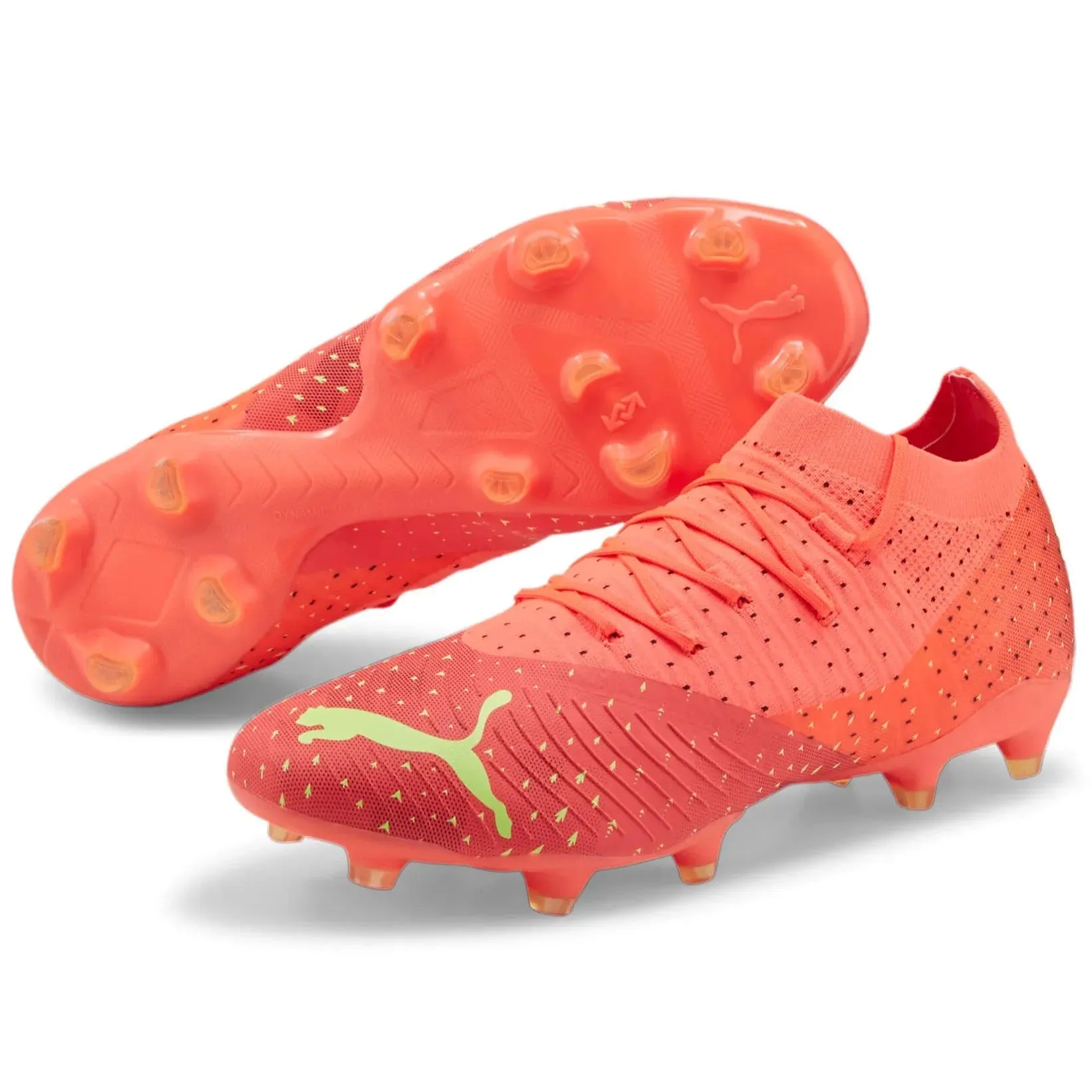 Puma Future Z 3.4 FG/AG - Coral-Fizzy Light-Salmon