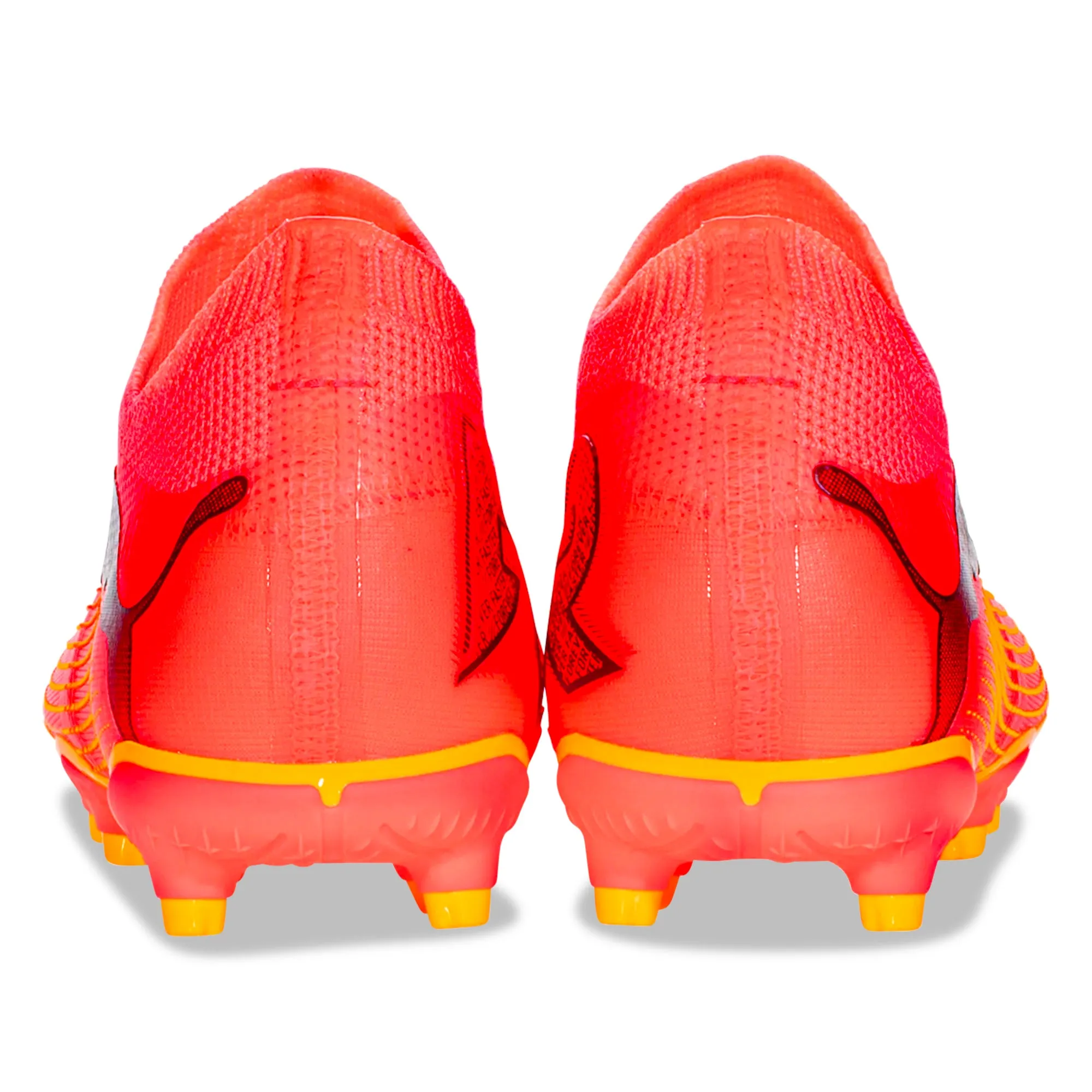 Puma Jr. Future 7 Match FG/AG Soccer Cleats (Sunset Glow/Puma Black)