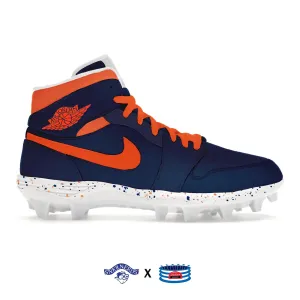 "Denver Alternate" Jordan 1 TD Cleats