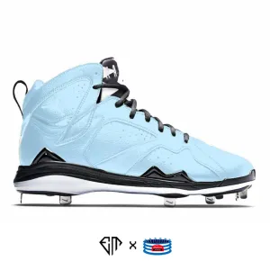 "Metallic Carolina Blue" Jordan 7 Retro Cleats