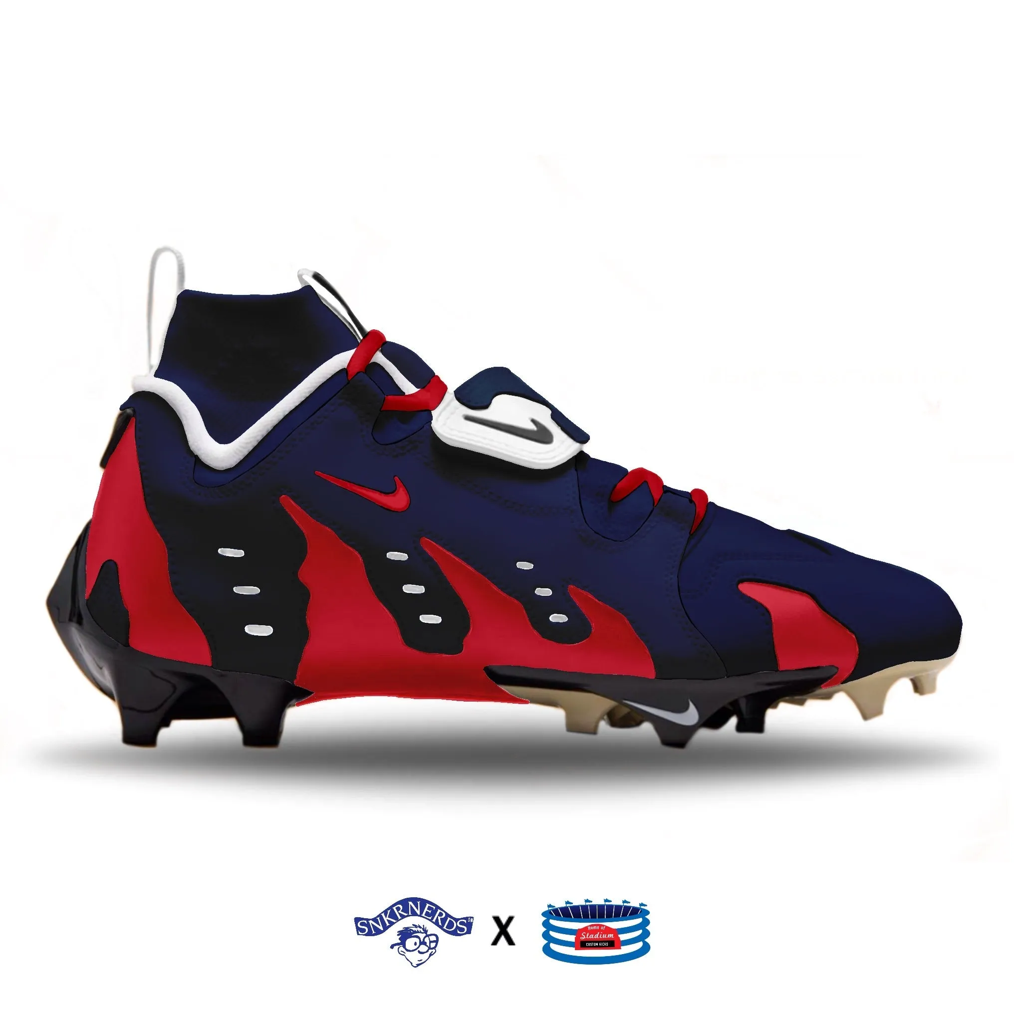 "New England" Nike Vapor Edge 360 DT 96 'Diamond Turf' Cleats