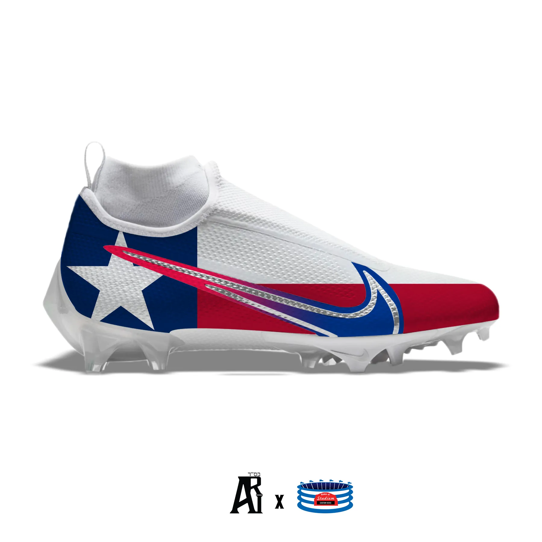 "Texas Pride" Nike Vapor Pro 360 Cleats