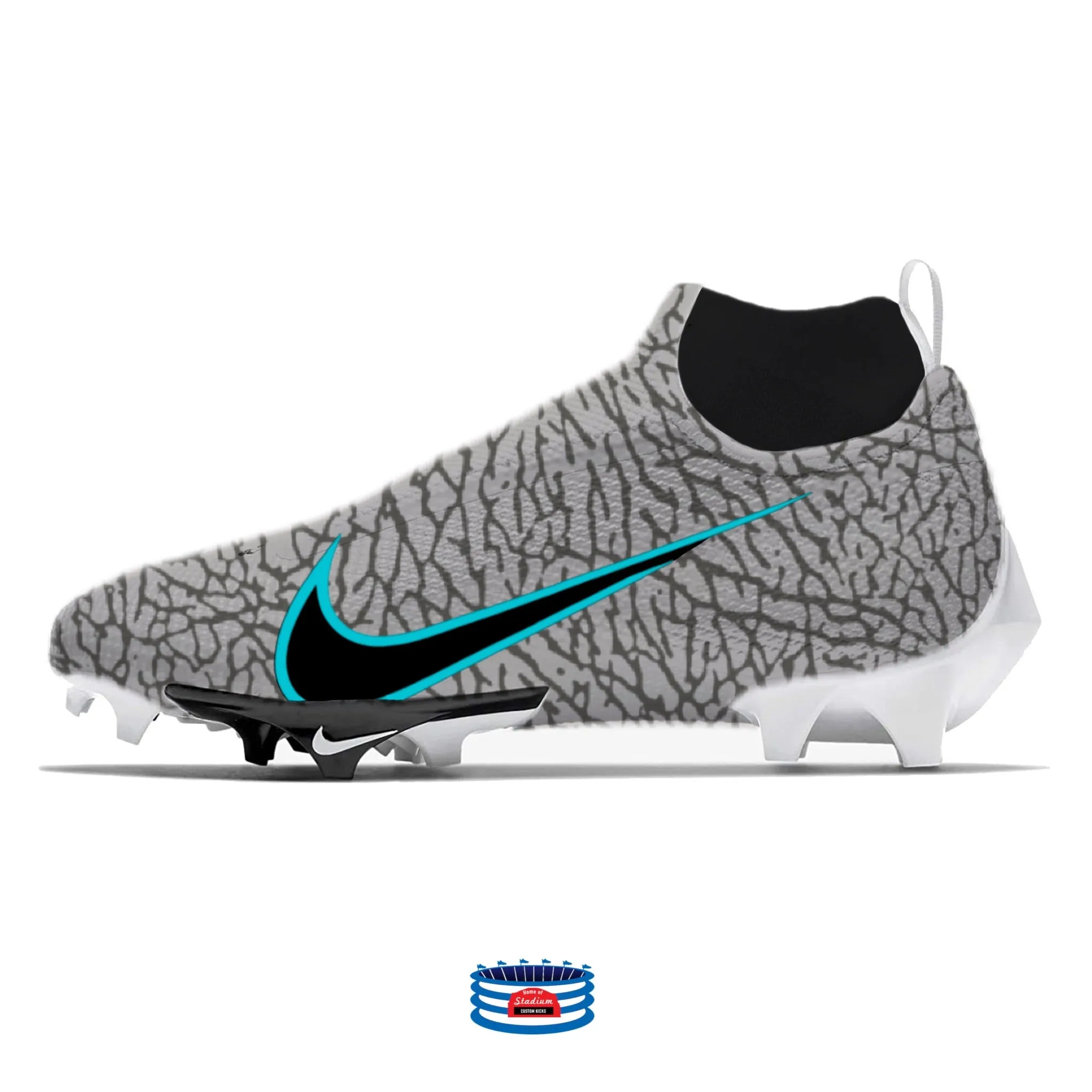 "Turquoise Cement" Nike Vapor Pro 360 Cleats