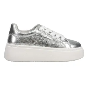 Record Metallic Platform Sneakers