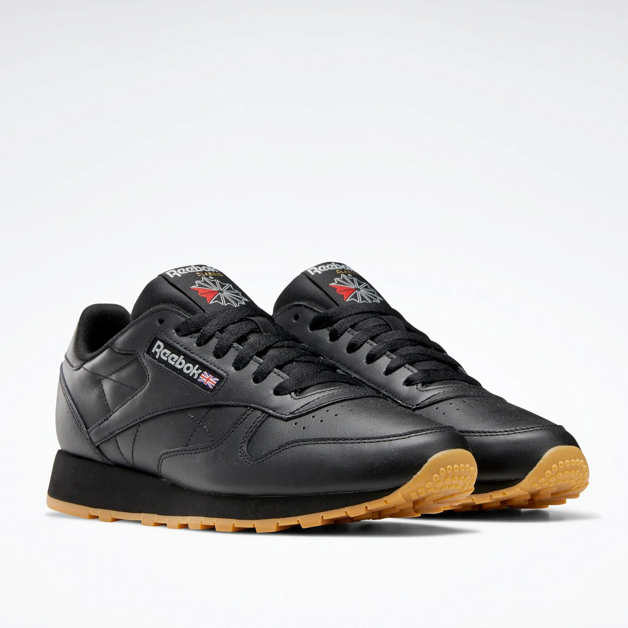 Reebok Classic Leather Black/Pure Grey 5 Sale