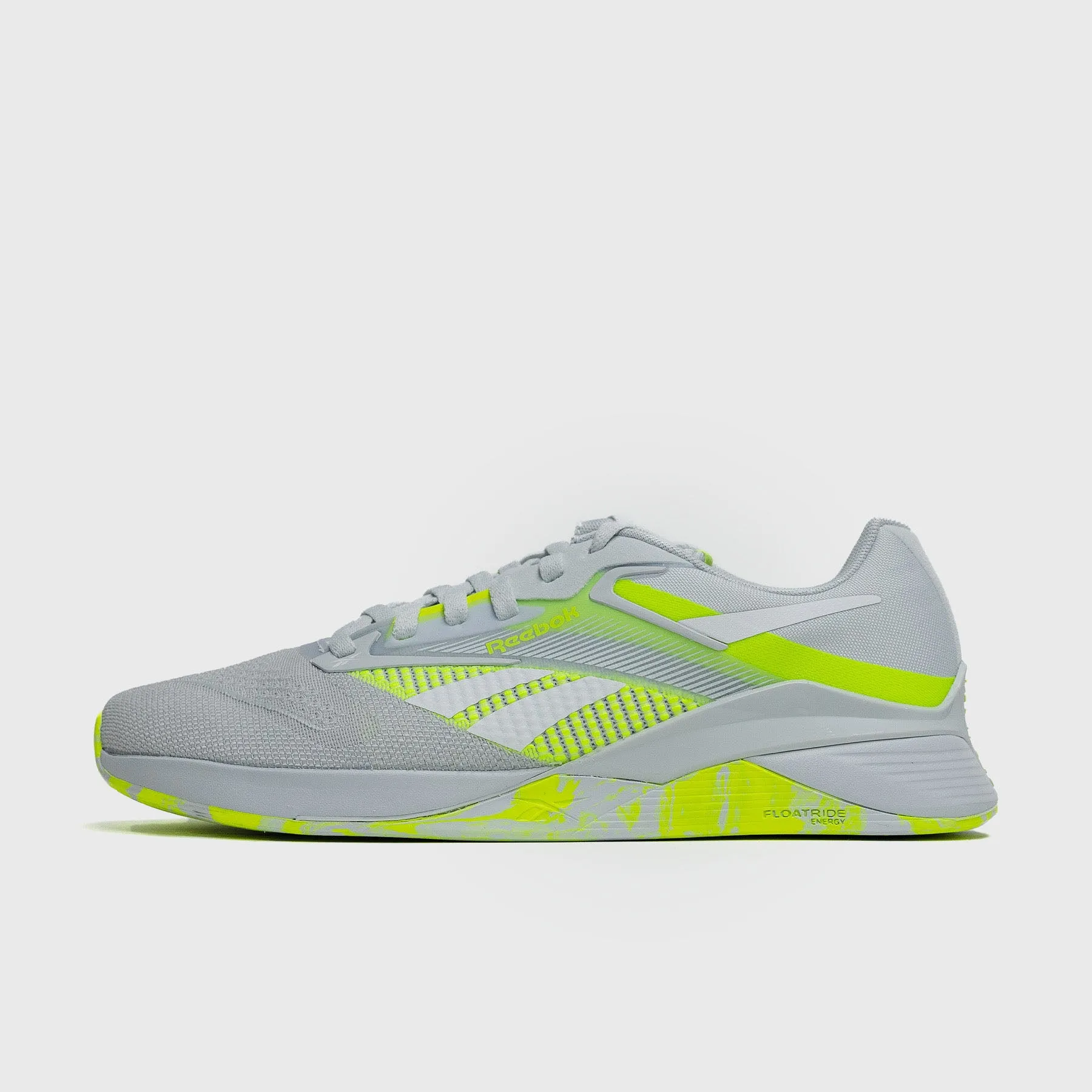 REEBOK - NANO X4 - MEN'S - MOON/DIGITAL LIME/WHITE