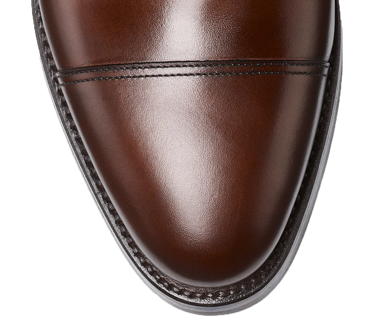 Ripon Dark Brown Burnished Calf