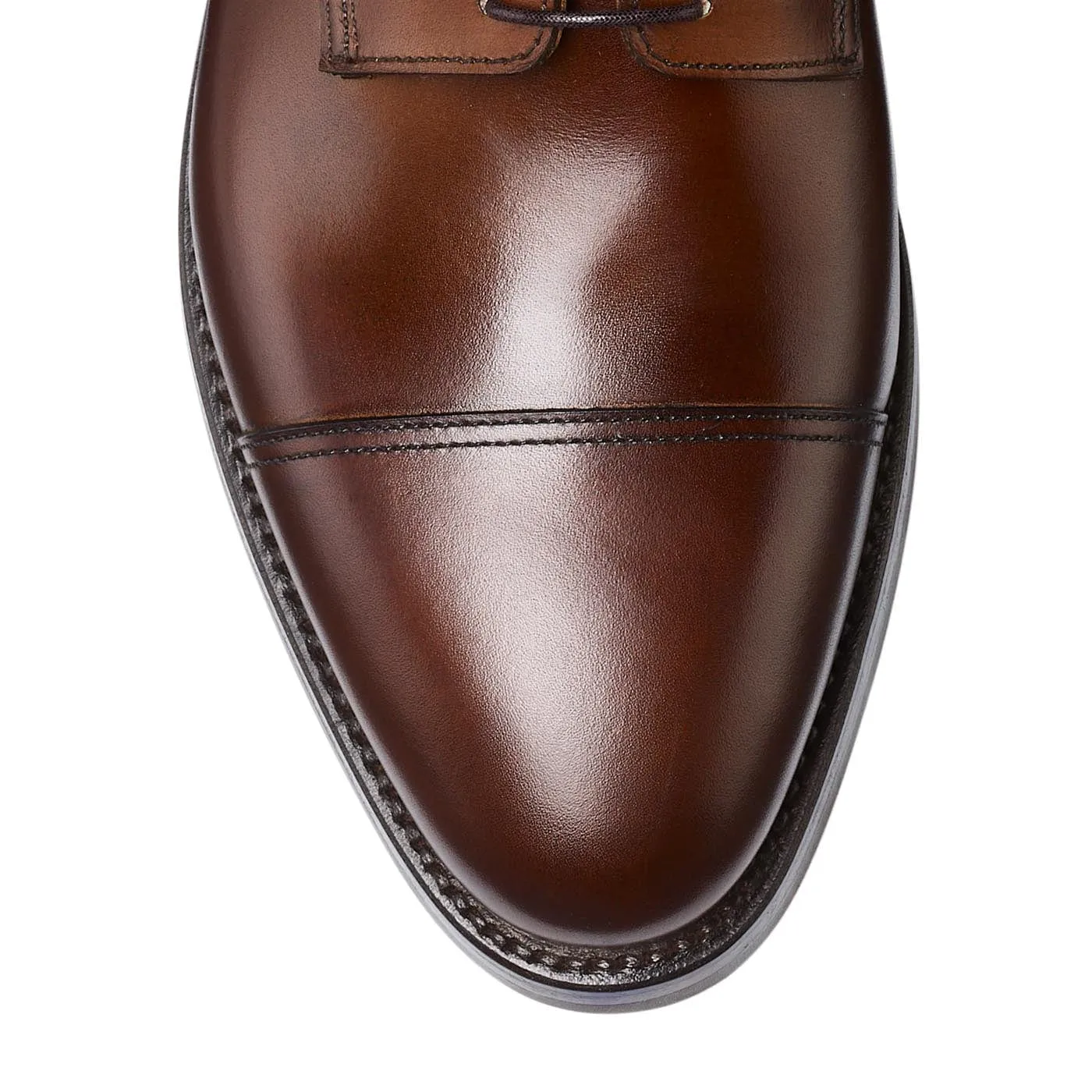 Ripon Dark Brown Burnished Calf