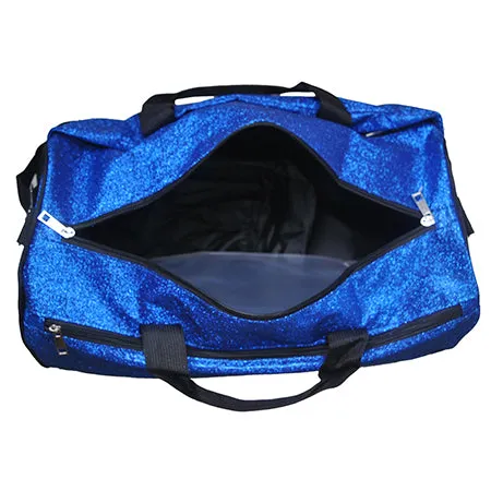 Royal Blue Glitter NGIL Gymnastics Dance and Cheer Duffle Bags