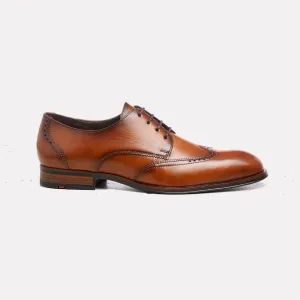 Samson Marocco Calf Lace-up Derby Wingtip / Cognac