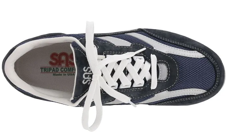 SAS Women's Tour Mesh Lace Up Sneaker - Blue