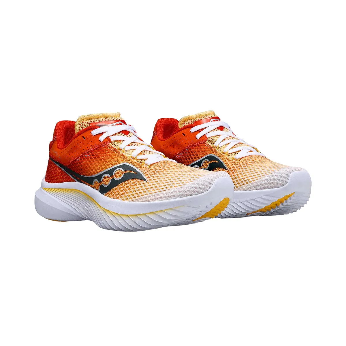 Saucony Kinvara 14 Yellow Red SS24 Women's Shoes