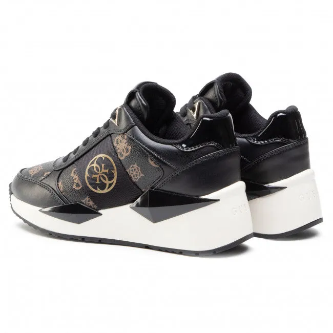 Scarpe Donna GUESS Sneakers Bronze Black Linea Tesha