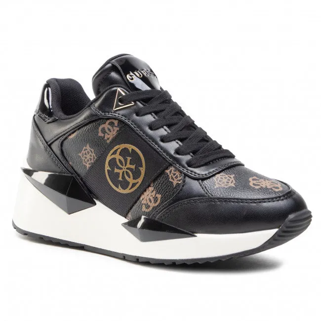 Scarpe Donna GUESS Sneakers Bronze Black Linea Tesha