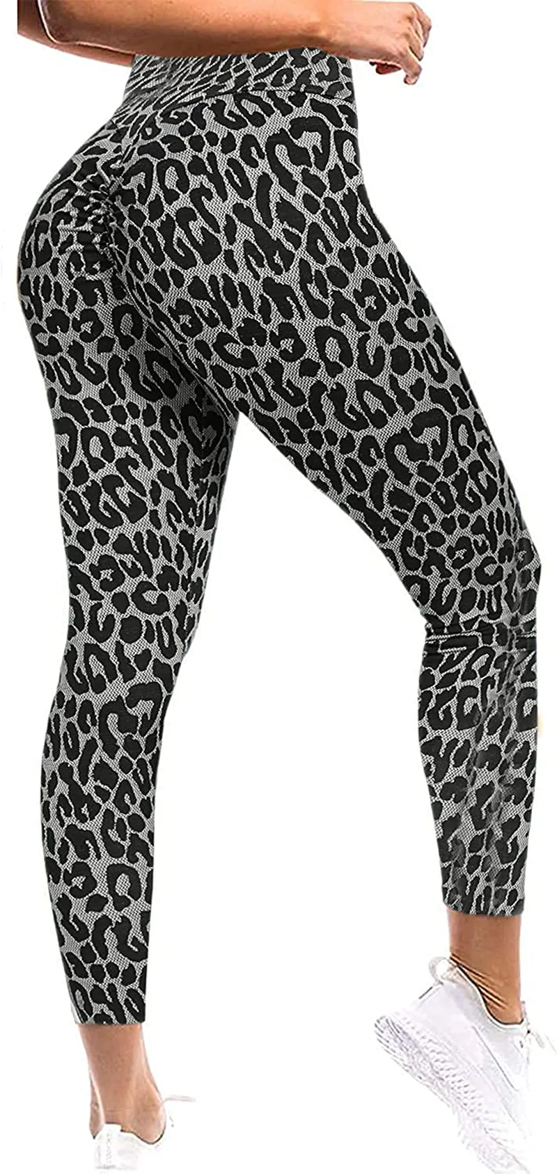 SEASUM Women Scrunch Butt Leggings High Waisted Ruched Yoga Pants Workout Butt Lifting