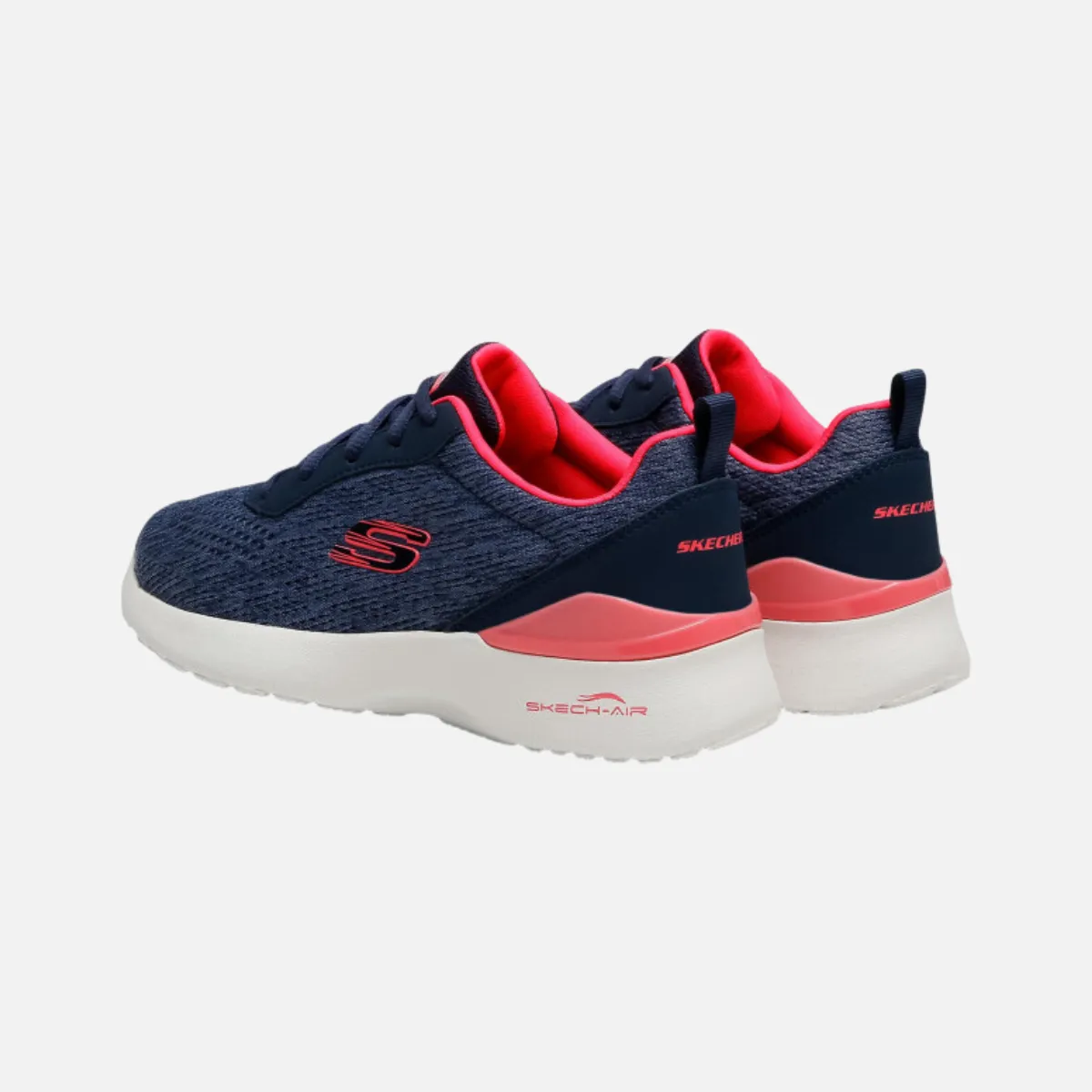 Skechers Women's Skech-Air Dynamight Athletic Sneaker -Navy/Coral