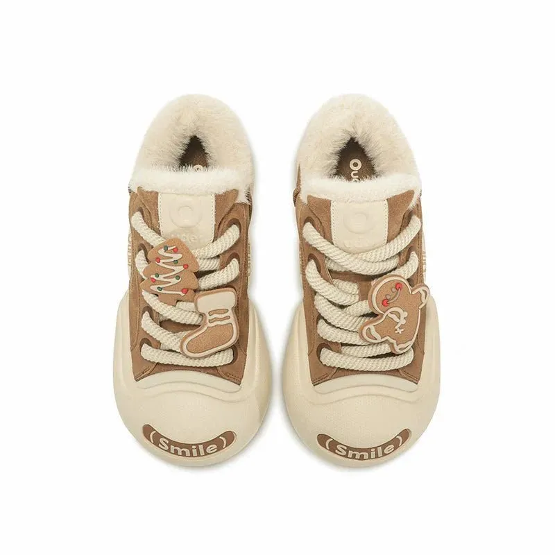 Smile CocoaElf Canvas Shoes