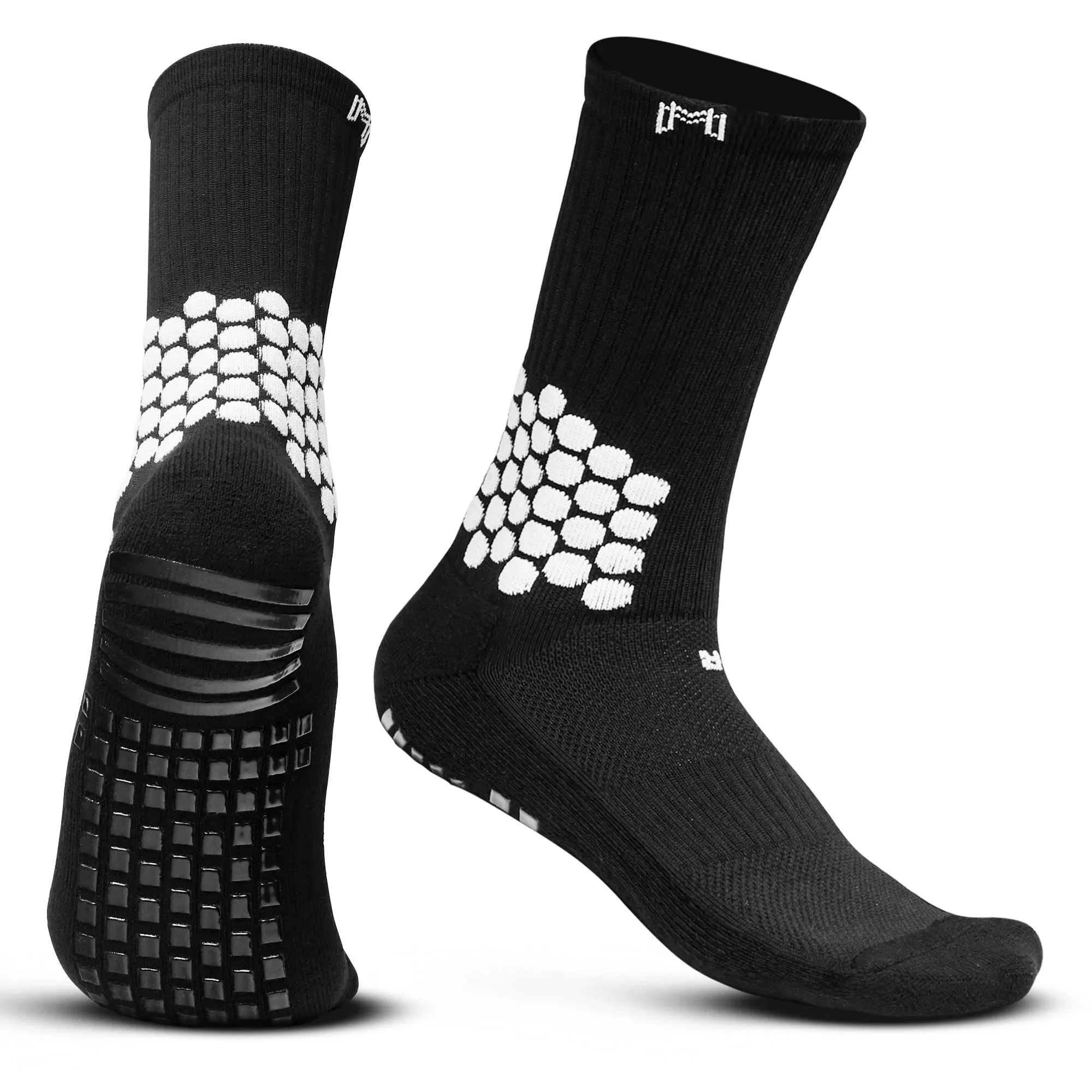 Soccer Grip Socks with Cushioned Ankle Protection