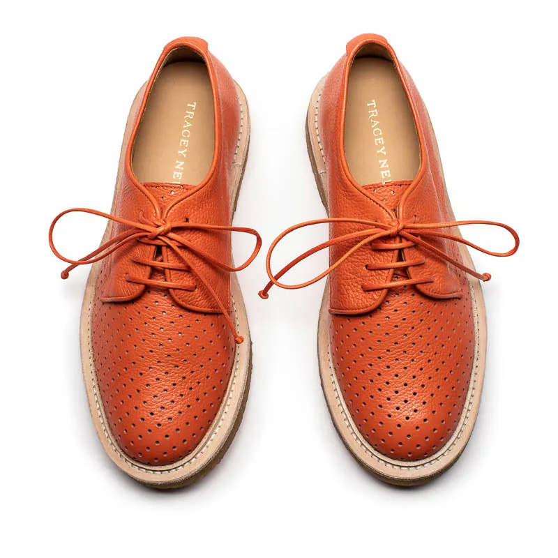 SS24 PABLO Mandarin | Leather Derby