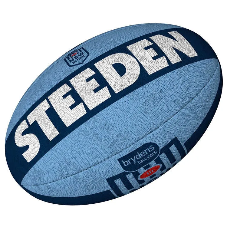 STEEDEN STATE OF ORIGIN NSW SUPPORTER BALL 11 INCH