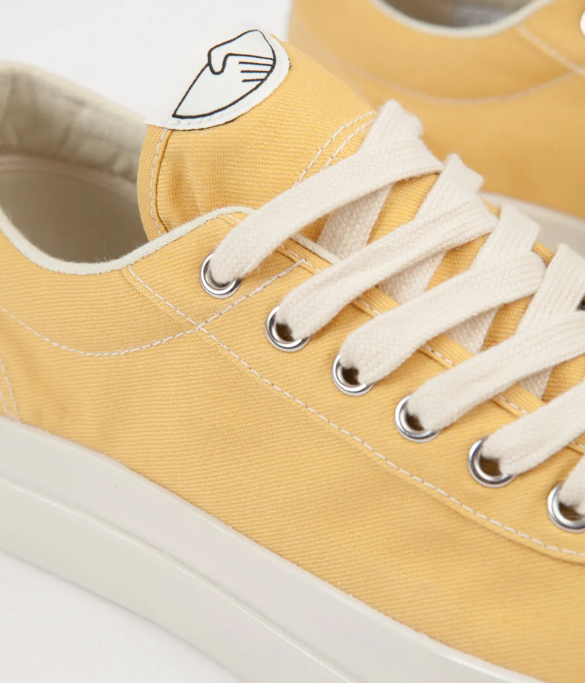 Stepney Workers Club Dellow Canvas Shoes - Dust Yellow