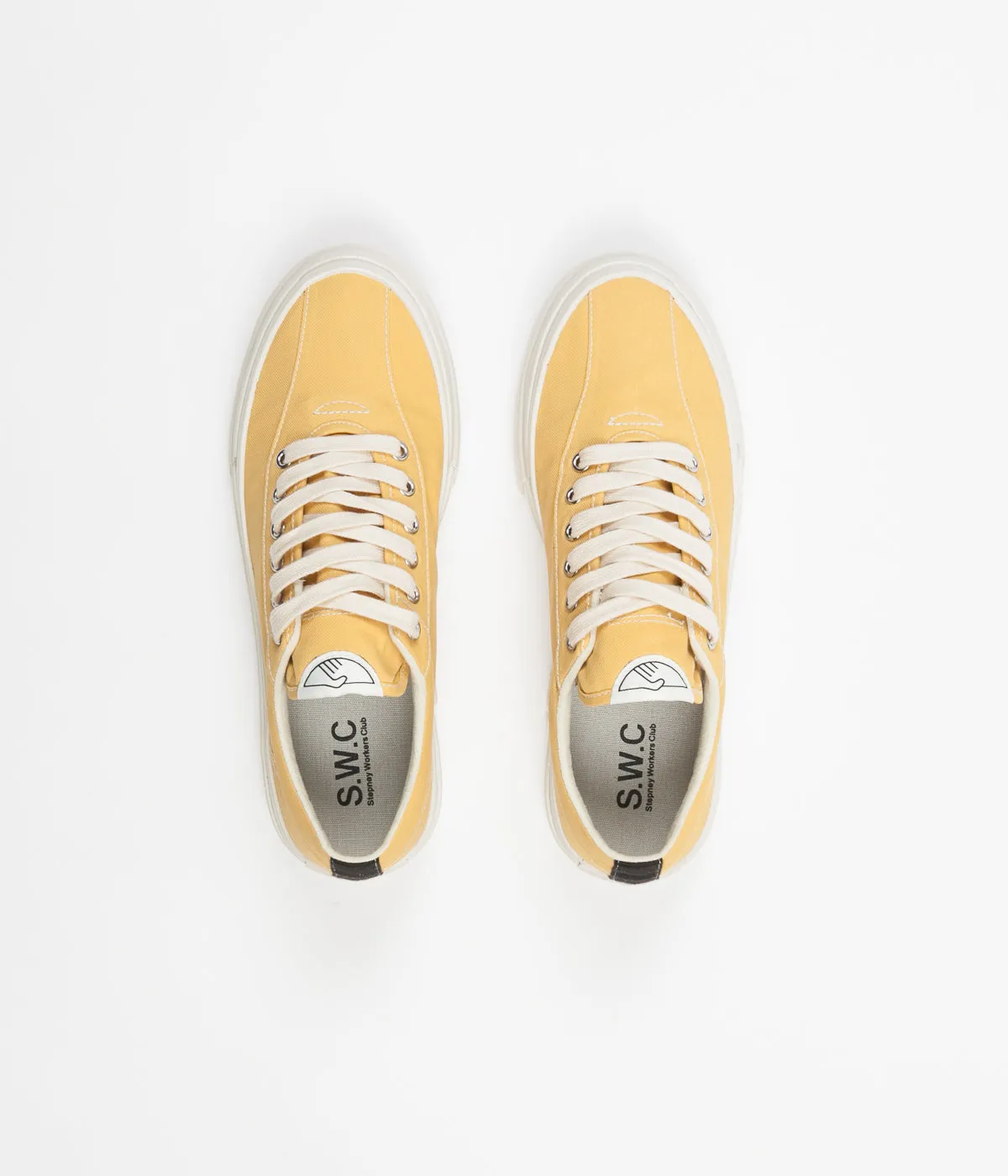 Stepney Workers Club Dellow Canvas Shoes - Dust Yellow