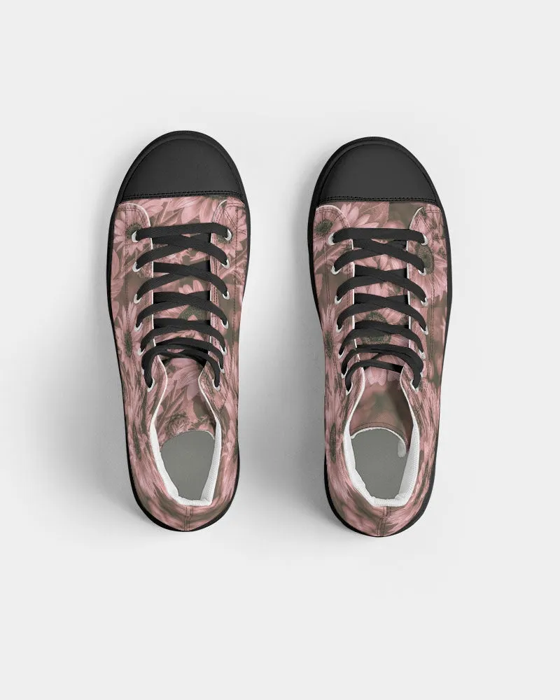 Sunflower Dreamy Pink Women's Hightop Canvas Shoe 