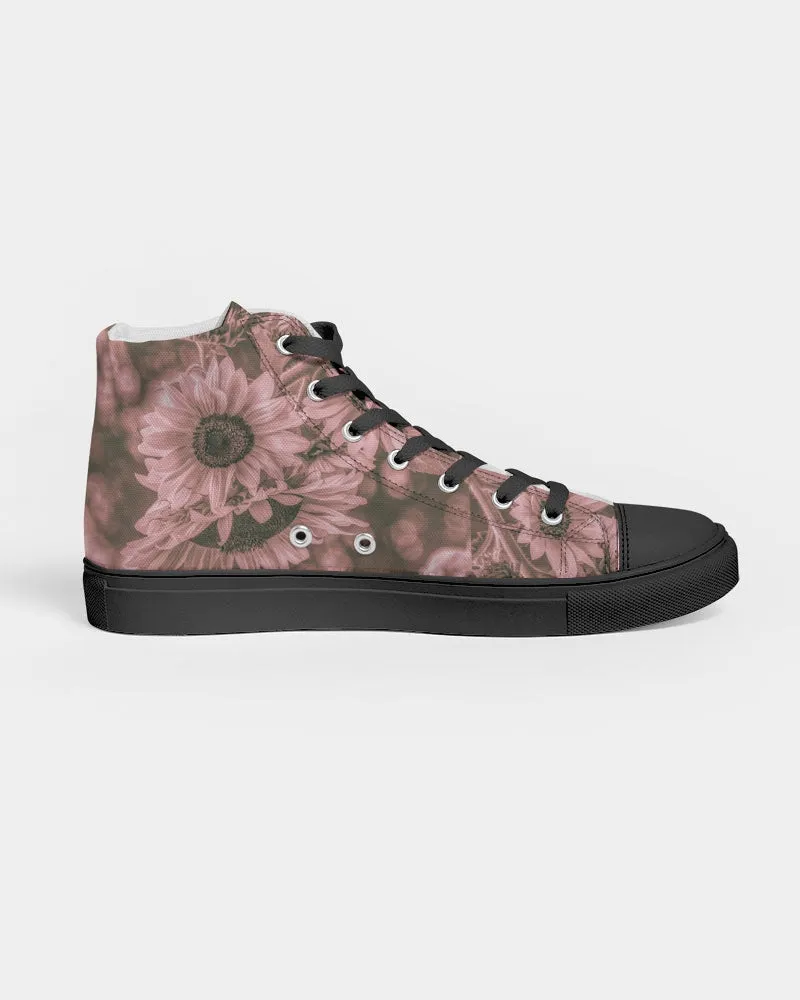 Sunflower Dreamy Pink Women's Hightop Canvas Shoe 