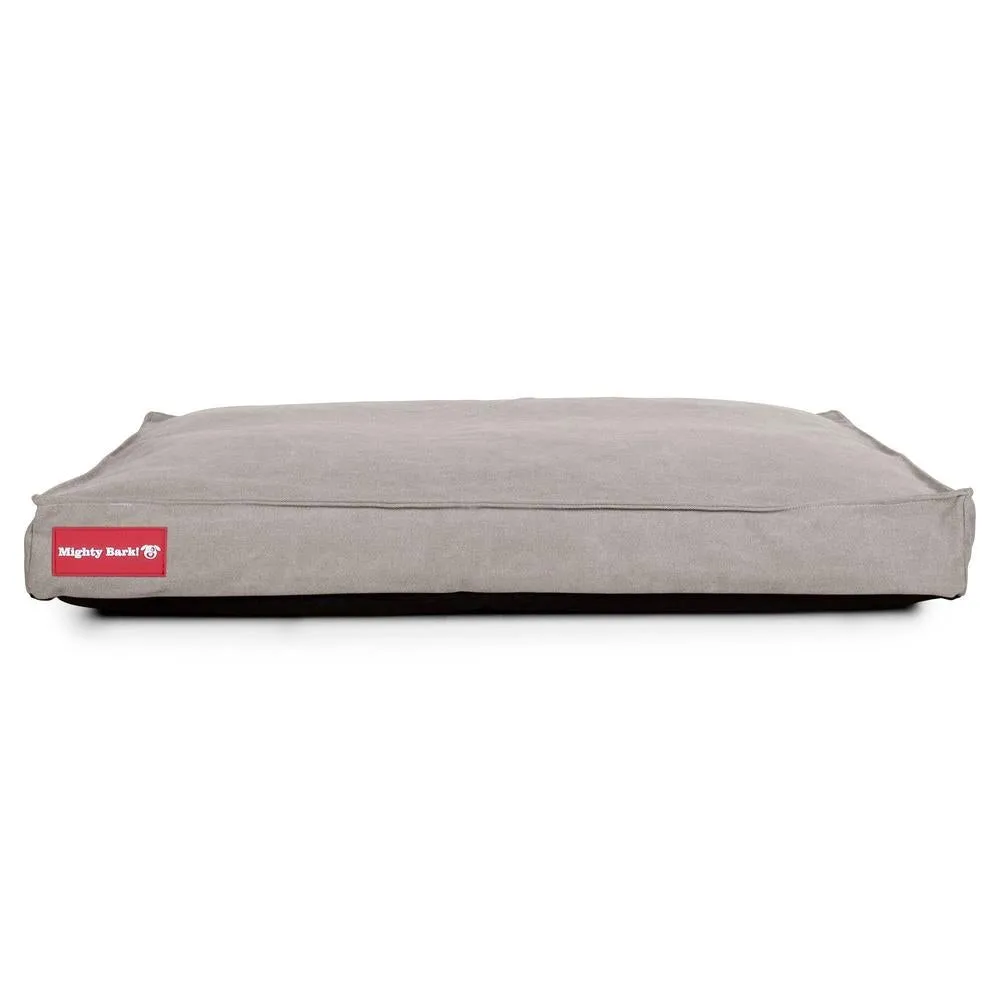 The Mattress Orthopedic Classic Memory Foam Dog Bed - Canvas Pewter