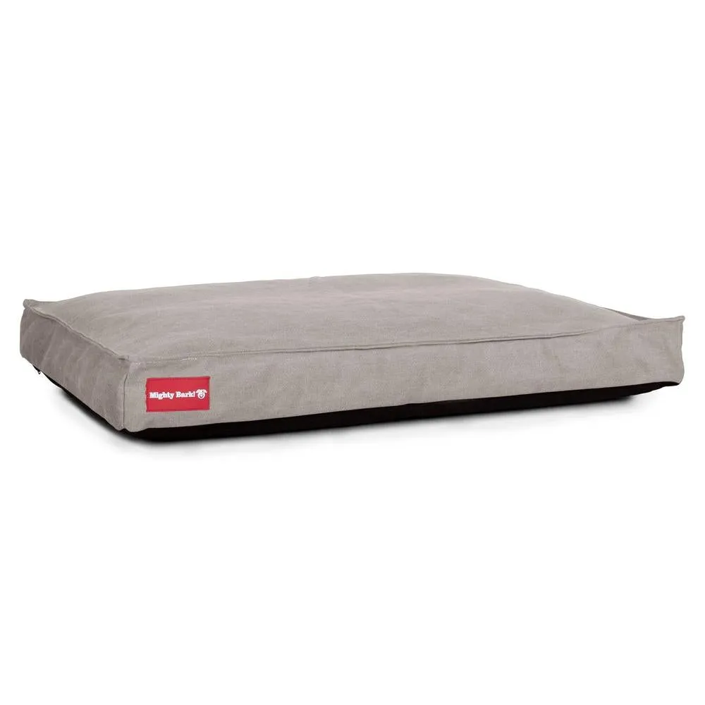 The Mattress Orthopedic Classic Memory Foam Dog Bed - Canvas Pewter