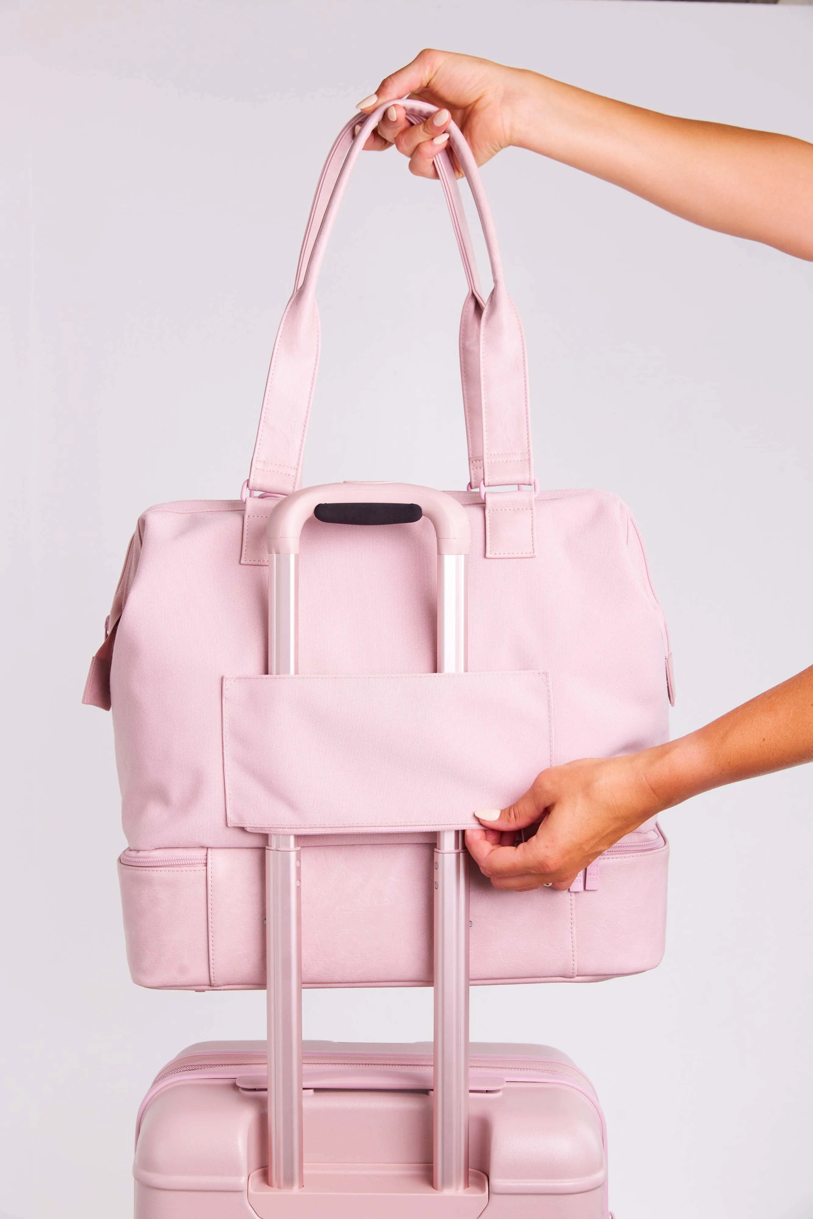 The Mini Weekender in Atlas Pink