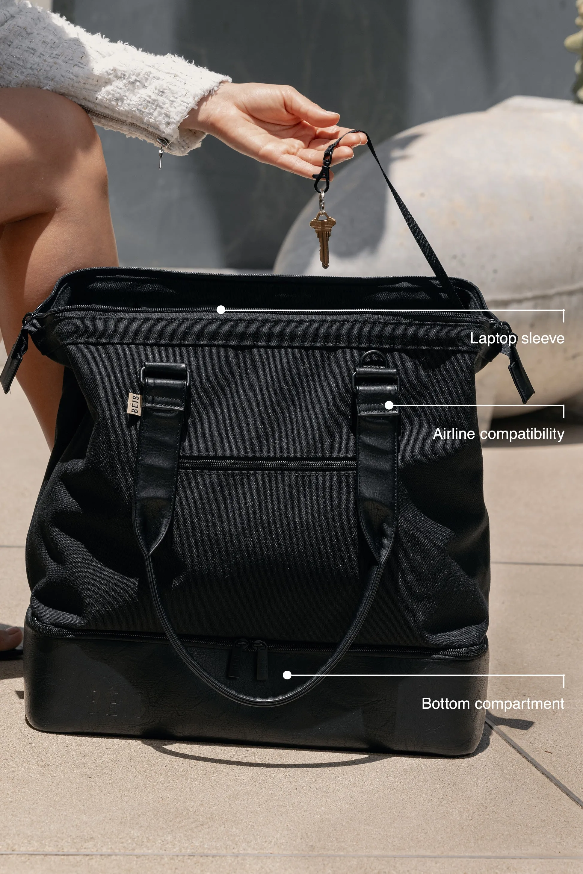 The Mini Weekender in Black