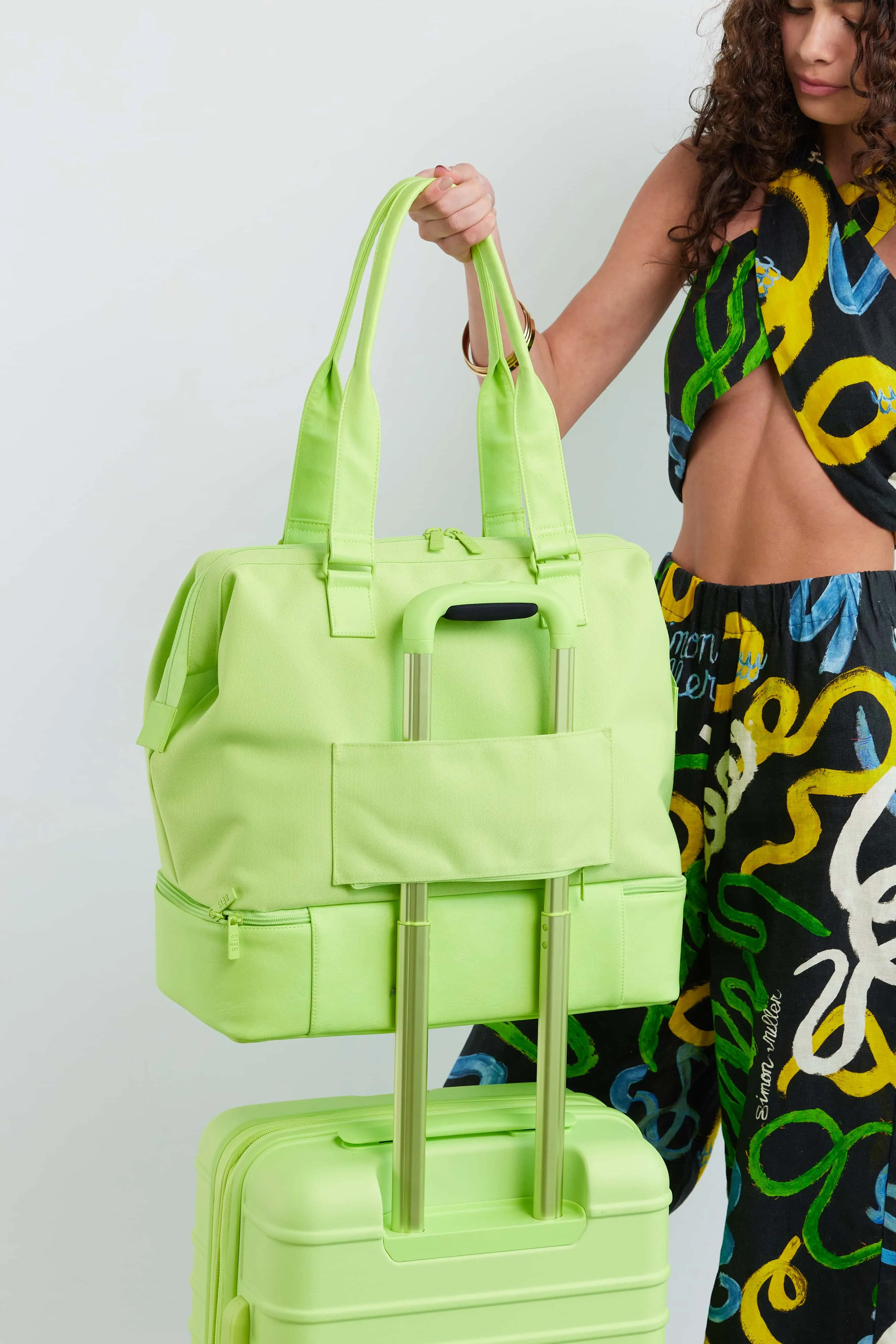 The Mini Weekender in Citron