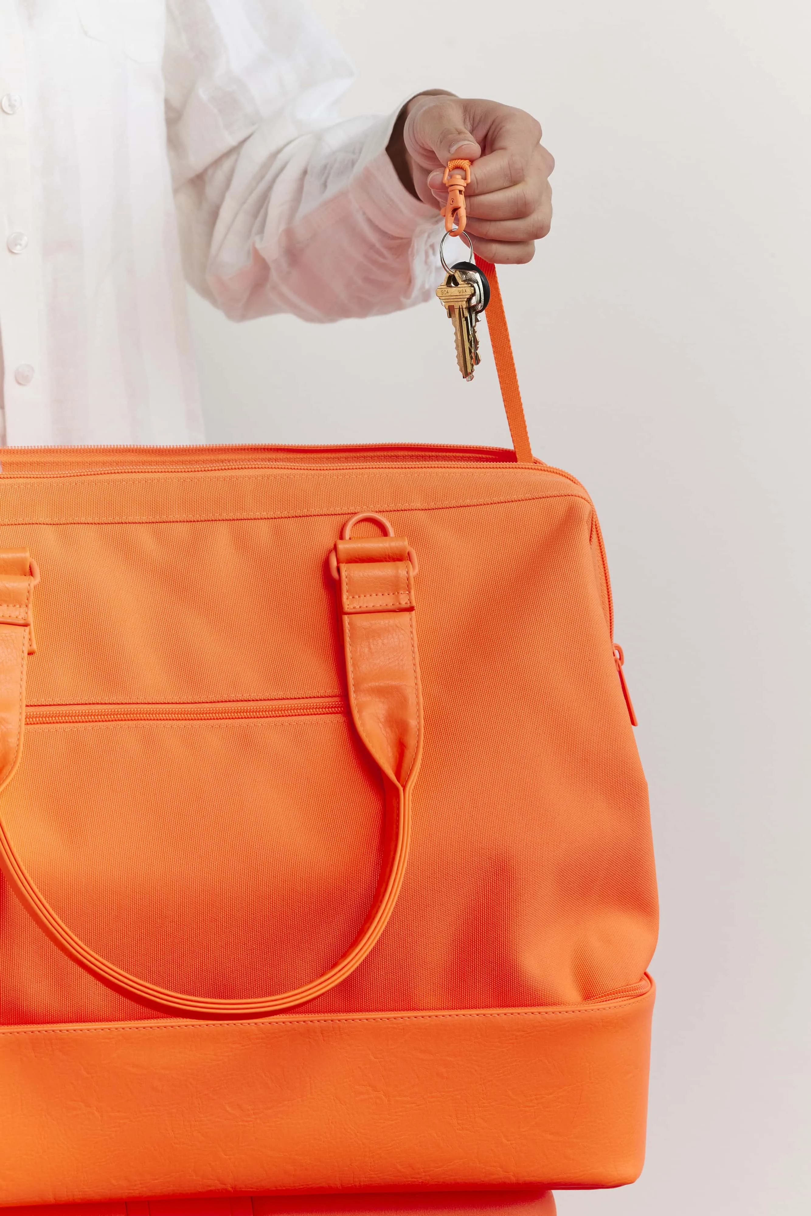 The Weekender in Creamsicle