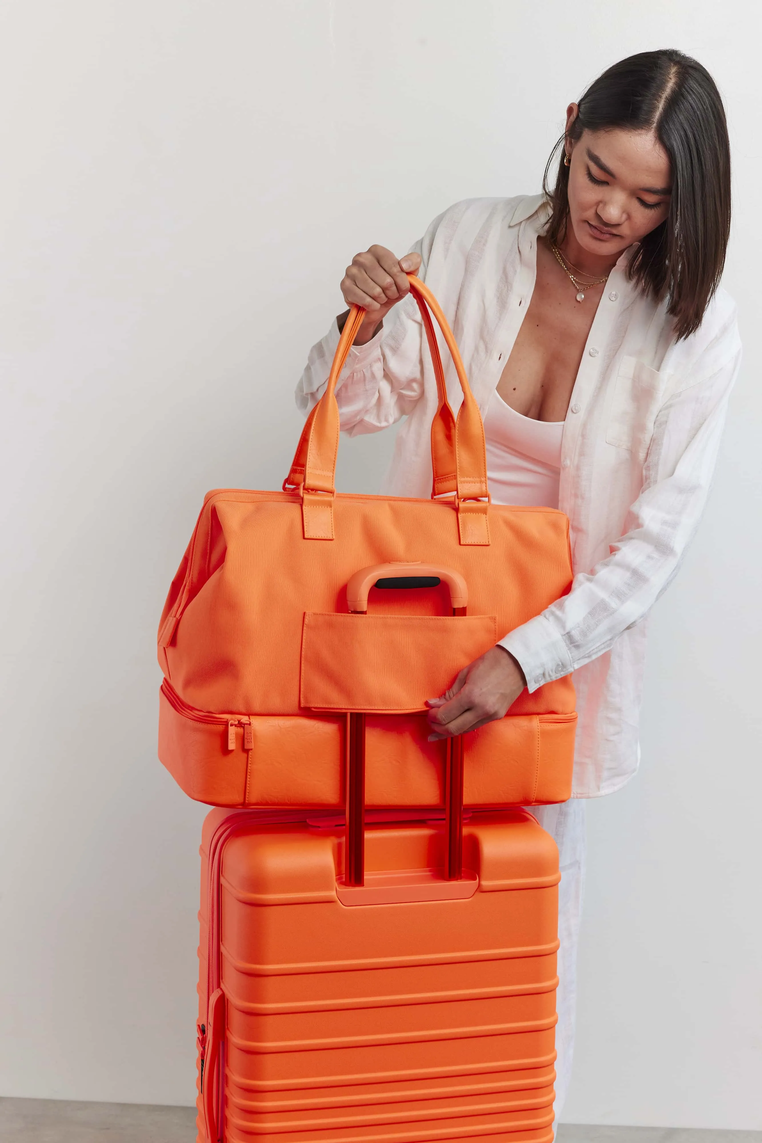 The Weekender in Creamsicle