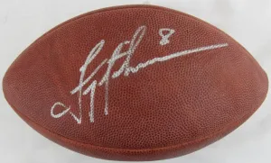 Troy Aikman Signed Wilson Super Bowl NFL Football JSA AL48484