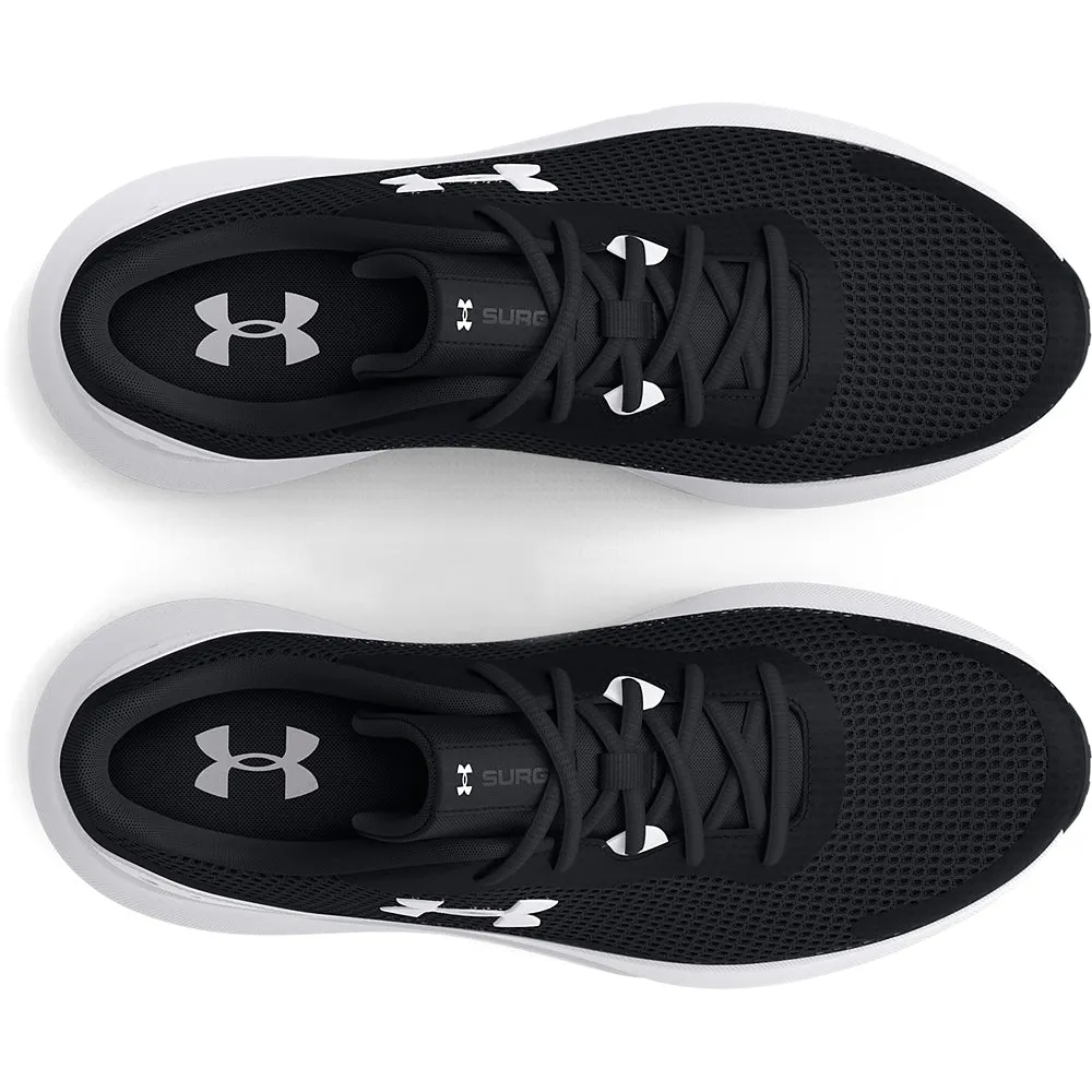 'Under Armour' Men's Surge 3 - Black / White