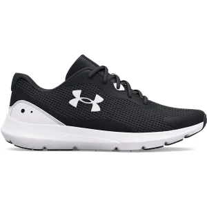 'Under Armour' Men's Surge 3 - Black / White