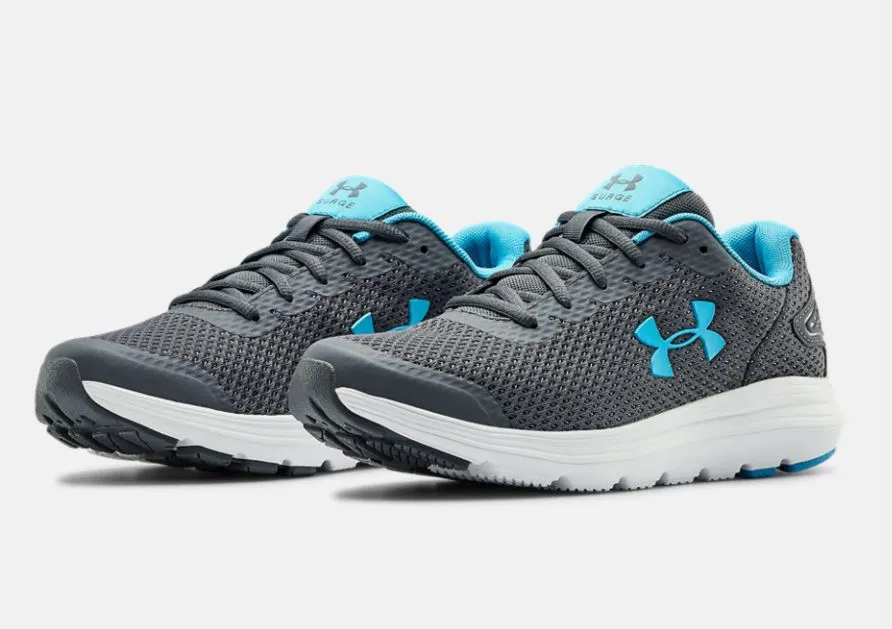 'Under Armour' Women's Surge 2 Running - Pitch Grey / Equator Blue