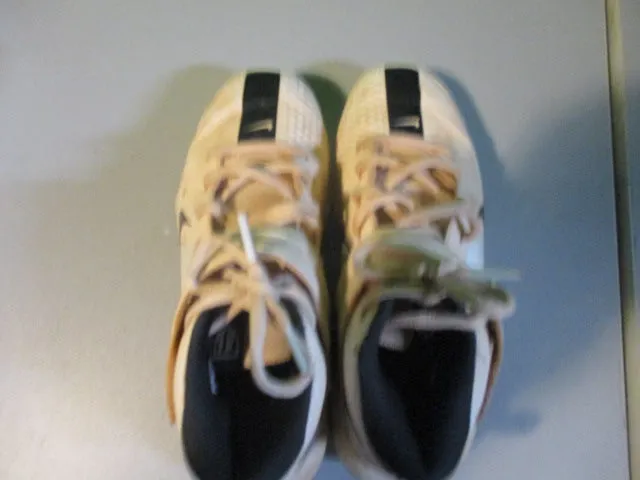 Used Nike Force Trout 7 Pro MCS Youth Cleats White Size 2.5