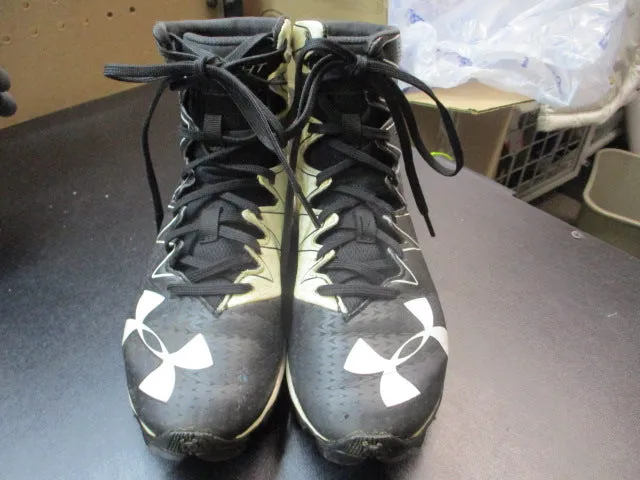 Used Under Armour Highlight Hi Tope Cleats Size 2.5