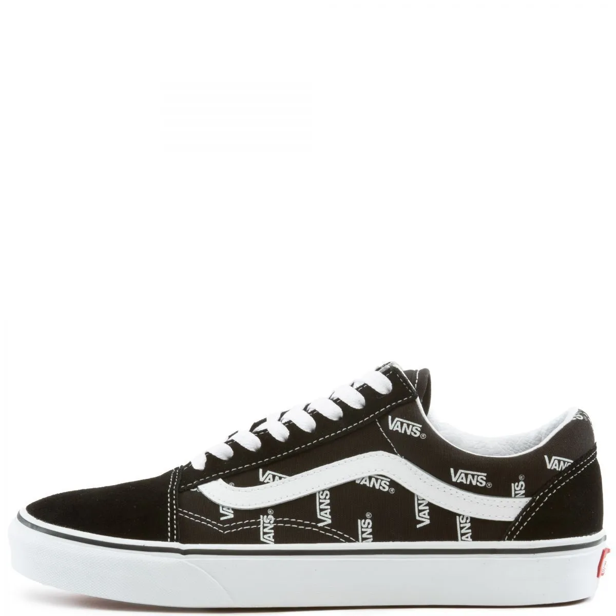 Vans Old Skool VN0A3WKTQW7 Men's Black & White Canvas Skateboard Shoes HS4344