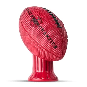 Vivid Football Trophy Topper - Red