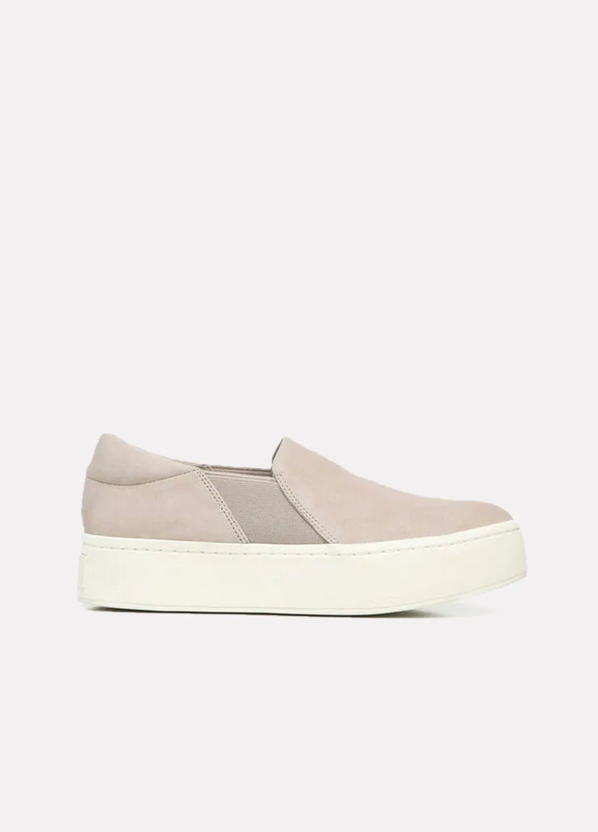 Warren Sneaker - Pearl Suede