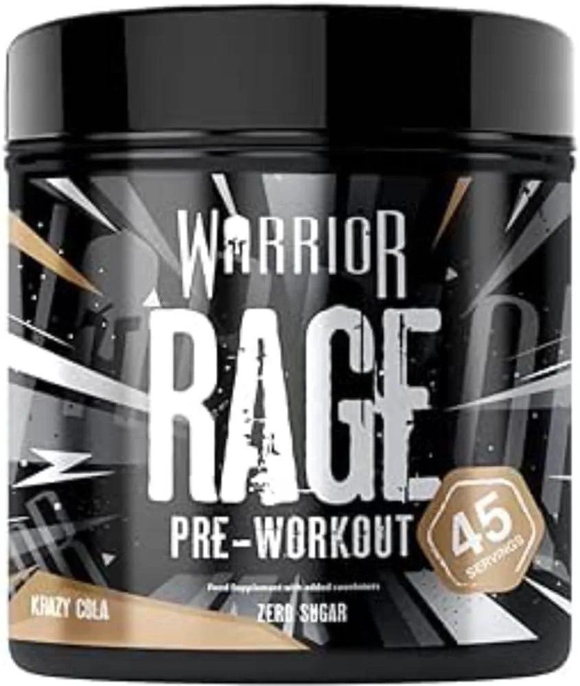 Warrior Rage Pre Workout Powder 45 Servings