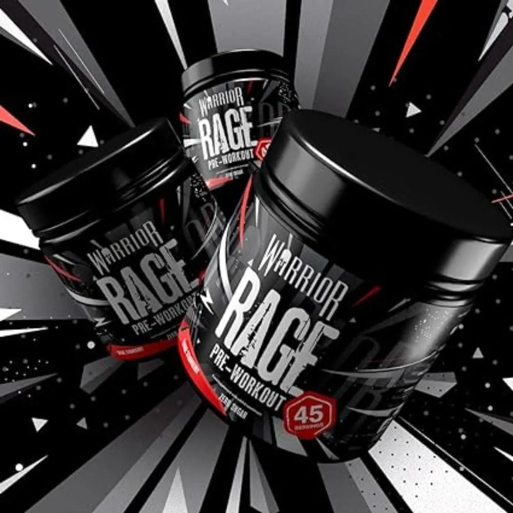 Warrior Rage Pre Workout Powder 45 Servings