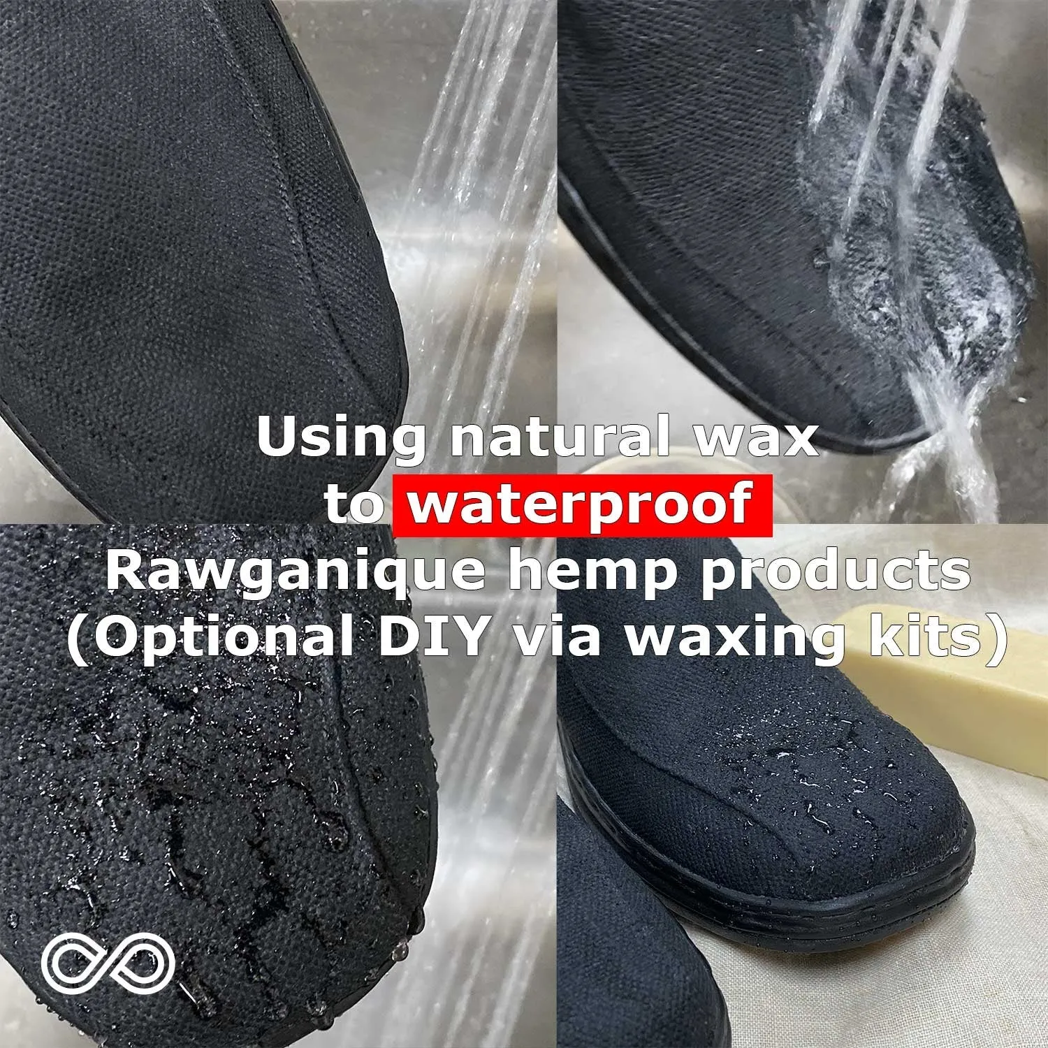 Waterproofing Wax Bar - 100% Natural Wax For Shoes Bags Shower Curtains